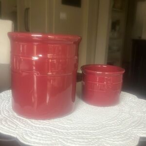 Longaberger 3 quart and 1 quart combo
